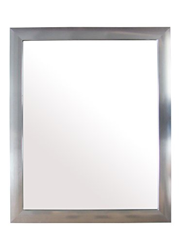 King Home S1710944 Wandspiegel mit Rahmen, Silber, 40 x 50H von King Collection