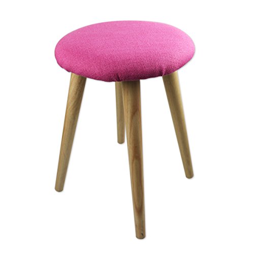King Home s1706002 Hocker KD, Fuchsia, 30 x 30 x 43h von King Collection