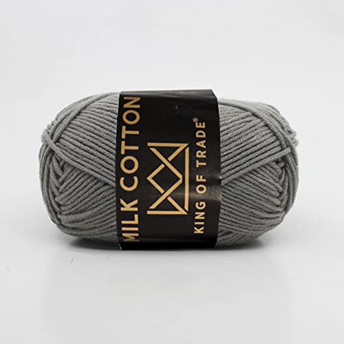 Milchwolle Milchbaumwolle Babywolle Milchgarn Chenille Wolle Makramee Garn Schulgarn Häkeln Stricken 100m 50g 1 Stück Dunkelgrau Milchwolle Milchbaumwolle Babywolle Milchgarn Chenille Wolle Makramee Garn Schulgarn Häkeln Stricken 100m 50g 1 Stück Dunkelgrau von King of Trade