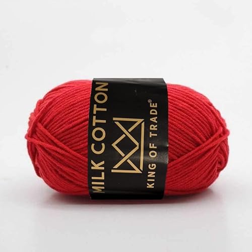 Milchwolle Milchbaumwolle Milchgarn Häkeln Stricken 100m 50g 4 Stück Rot Milchwolle Milchbaumwolle Milchgarn Häkeln Stricken 100m 50g 4 Stück Rot von King of Trade