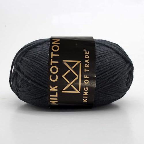 Milchwolle Milchbaumwolle Milchgarn Häkeln Stricken 100m 50g 5 Stück Schwarz Milchwolle Milchbaumwolle Milchgarn Häkeln Stricken 100m 50g 5 Stück Schwarz von King of Trade