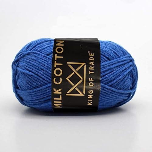 Milchwolle Milchbaumwolle Milchgarn Häkeln Stricken 100m 50g 8 Stück Royal Blau Milchwolle Milchbaumwolle Milchgarn Häkeln Stricken 100m 50g 8 Stück Royal Blau von King of Trade