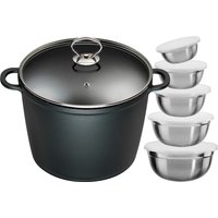 KING Suppentopf Set, 12 Stk. tlg. Aluminiumguss von King