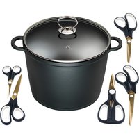 KING Suppentopf Set, 7 Stk. tlg. Aluminiumguss von King