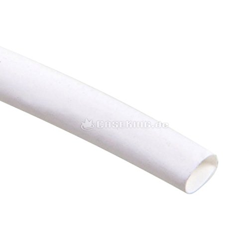 King Schrumpfschlauch 6mm - White, 1m von King