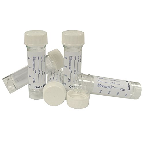 Universal-Behälter mit Beschriftung (Urin-Probe), 30 ml, 5 Stück von One Step