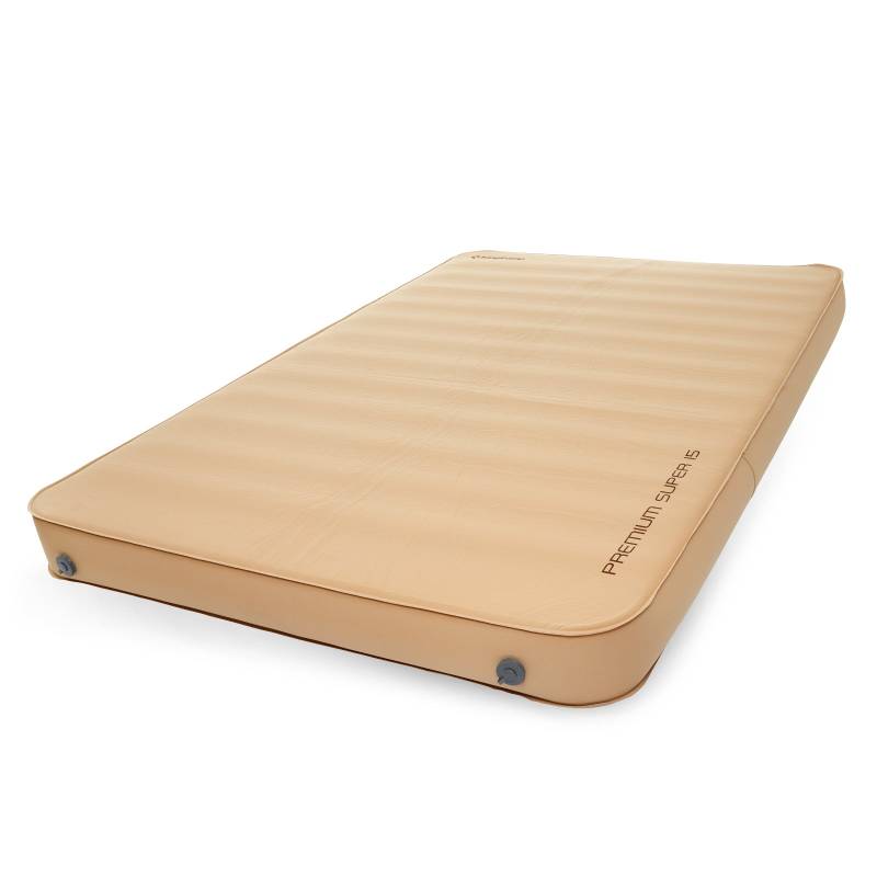 KINGCAMP Camping Luftbett Premium Deluxe Doppel Isomatte Selbstaufblasend 15 cm von KingCamp