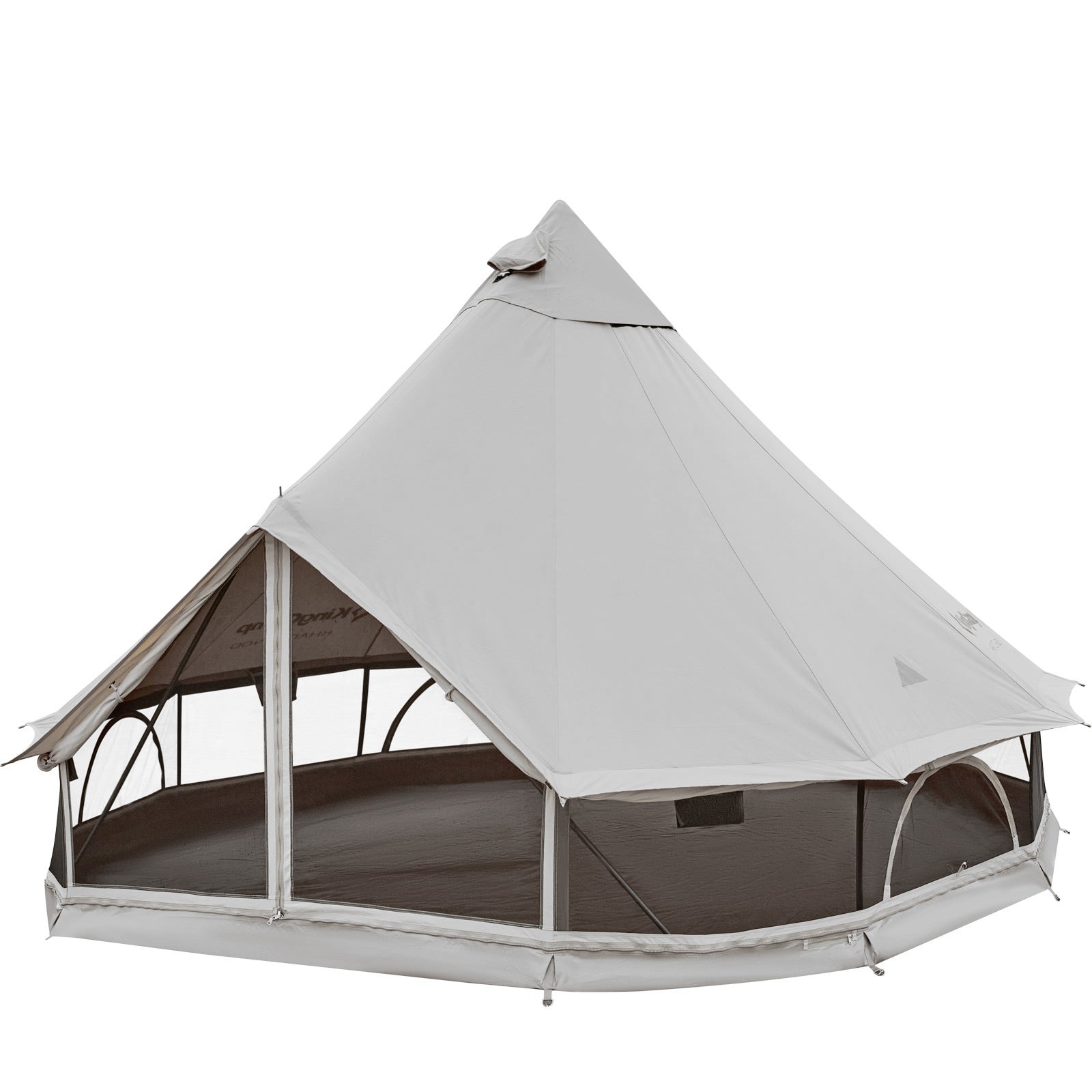 KINGCAMP Tipi Zelt Khan 400C Familien Camping 8Personen Zelt Tepee 100%Baumwolle KINGCAMP Tipi Zelt Khan 400C Familien Camping 8Personen Zelt Tepee 100%Baumwolle von KingCamp