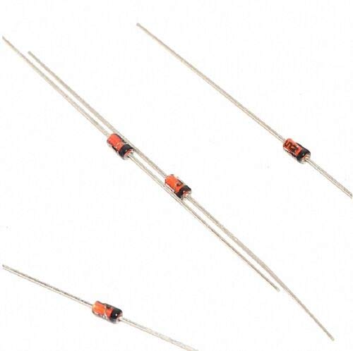 Neue 100 Teile BZX55C18 Zener-Dioden 18V 1/2W 0,5W DO-35 von KingGo
