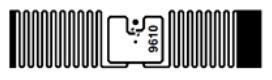 RFID Tag 9610 < b > passiv UHF RF 6C 915m G2 Label RFID Tag 9610 < b > passiv UHF RF 6C 915m G2 Label von KingGo