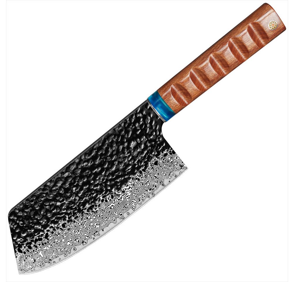 KingLux Damastmesser 7 Zoll Hackmesser VG10 Damaststahl Nakirimesser Küchenmesser KingLux Damastmesser 7 Zoll Hackmesser VG10 Damaststahl Nakirimesser Küchenmesser von KingLux