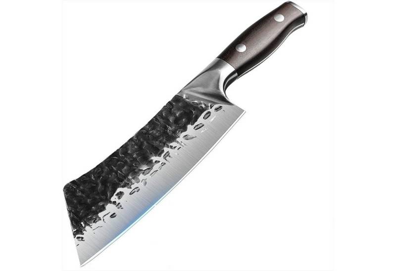 KingLux Hackmesser Handgeschmiedet Küchenmesser Metzger Ausbeinmesser Fleischermesser von KingLux
