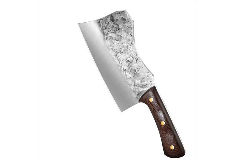 KingLux Kochmesser Handgeschmiedetes Metzgermesser Küchenbeil Hackmesser Küchenmesser von KingLux