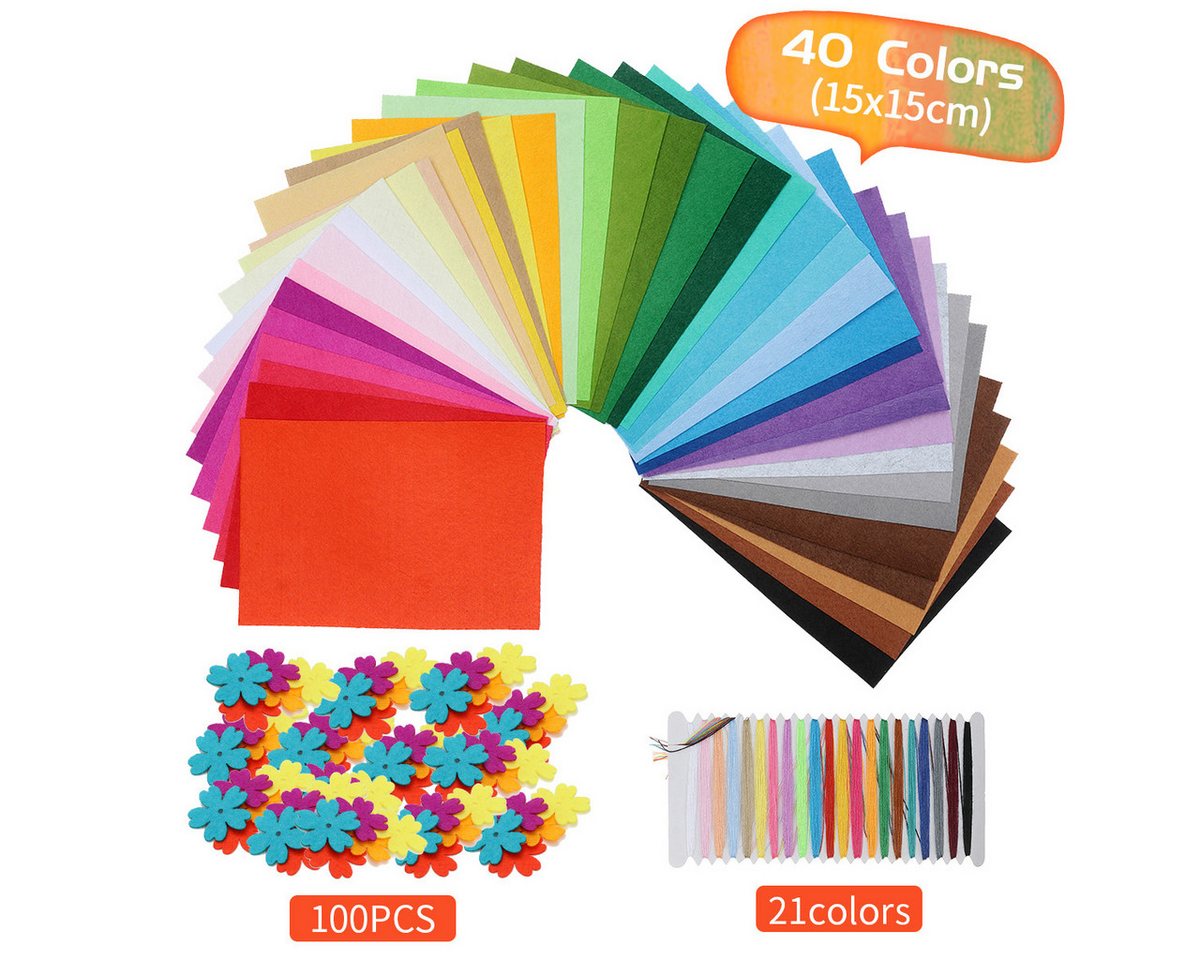 KingSo Filzband Filzstoff set - Vielseitiges Bastelmaterial für kreative Projekte, Hochwertiger, strapazierfähiger, langlebiger Filzstoff KingSo Filzband Filzstoff set - Vielseitiges Bastelmaterial für kreative Projekte, Hochwertiger, strapazierfähiger, langlebiger Filzstoff von KingSo