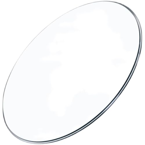 KingWich Runde Tischplatte aus gehärtetem Glas, 12 mm dicke, transparente Glasoberfläche, sichere abgeschrägte Kanten, vielseitig einsetzbar für Esstisch, Terrasse, Kaffee, Beistelltisch (Größe: 75 cm KingWich Runde Tischplatte aus gehärtetem Glas, 12 mm dicke, transparente Glasoberfläche, sichere abgeschrägte Kanten, vielseitig einsetzbar für Esstisch, Terrasse, Kaffee, Beistelltisch (Größe: 75 cm von KingWich
