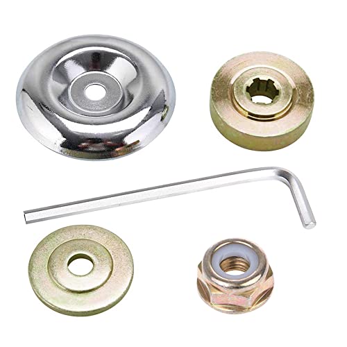 KingYH Rasentrimmer Zubehör aus Metall 5-teiliges Ersatz-Metallgetriebe-Mutter-Befestigungsset geeignet für Freischneider Trimmer Rasenmäher Stihl FS120 FS130 FS130R FS200 FS200R FS250R Fs55 von KingYH