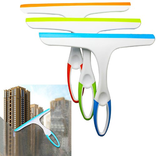 KingbeefLIU Fensterabzieher Glas-Fensterwischer Badezimmerspiegel-Reiniger, leicht geeignet für Auto, Glas, Küche multi von KingbeefLIU