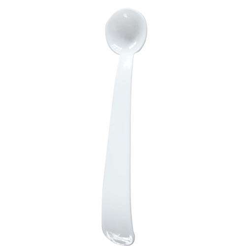 KingbeefLIU Löffel 10Stk Mini Tragbarer Kunststoff 2g Medizin Pulver Pulver Salz Präzise Messlöffel Weiß 10 Stück von KingbeefLIU