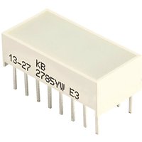 Kingbright - KB-2785YW LED-Bargraph 8fach Gelb (l x b x h) 20.04 x 9.94 x 6.12 mm von Kingbright