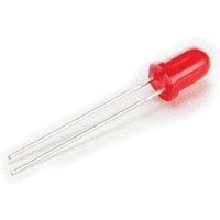 5 mm Standard-LED-Lampe, rot, diffus von Kingbright