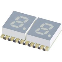 Kingbright 7-Segment-Anzeige Gelb 5.08mm 1.95V Ziffernanzahl: 2 KCDC02-107 von Kingbright