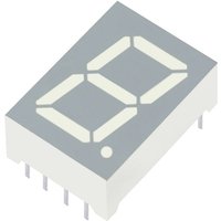 7-Segment-Anzeige Rot 13.2 mm 1.85 v Ziffernanzahl: 1 SC52-11SURKWA - Kingbright von Kingbright