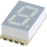 Kingbright 7-Segment-Anzeige Rot 7.62mm 1.85V Ziffernanzahl: 1 KCSC03-105 von Kingbright