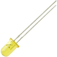 Kingbright LED bedrahtet Gelb Rund 5mm 2000 mcd 20° 30mA 2V von Kingbright