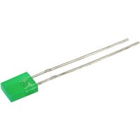Kingbright LED bedrahtet Grün Rechteckig 2 x 5 mm 8 mcd 110 ° 25 mA 2.2 V von Kingbright