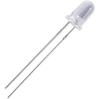 Kingbright LED bedrahtet Rot Rund 5mm 11000 mcd 20° 30mA 2.1V von Kingbright