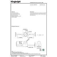 Kingbright SMD-LED Rot 40 mcd 20° 30mA 2.5V von Kingbright