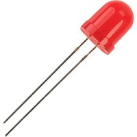 Led bedrahtet Rot Rund 8 mm 100 mcd 30 ° 30 mA 2 v - Kingbright von Kingbright