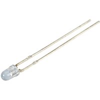 Led bedrahtet Blau Rund 3 mm 40 mcd 60 ° 30 mA 4.5 v - Kingbright von Kingbright