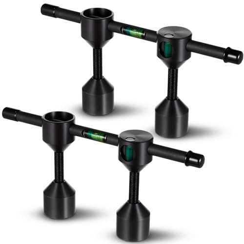 Kingdder 2 Stück Gewinde-Rohrflansch-Ausrichter, 1,27 cm – 4,8 cm Durchmesser, Flanschausrichter, passend für Flansche mit Löchern von Kingdder