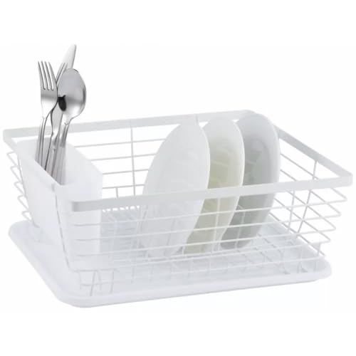 KING HOFF Geschirrtrockner Abtropfgestell Abtropfkorb Geschirrabtropfer Abtropfständer (Weiß) KING HOFF Geschirrtrockner Abtropfgestell Abtropfkorb Geschirrabtropfer Abtropfständer (Weiß) von KING HOFF