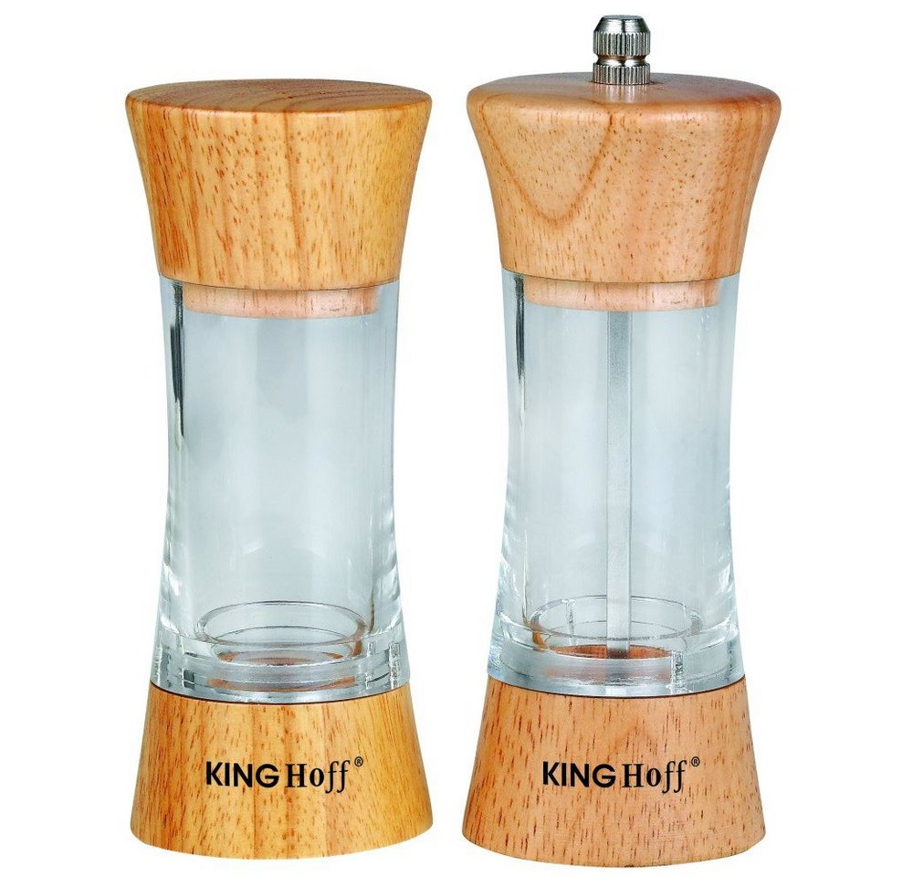 Kinghoff Gewürzstreuer KINGHOFF Salz- und Pfeffermühle Set von Kinghoff