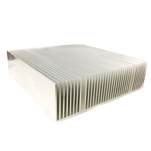 Kingke 1PC Aluminium Kühlkörper Für Hochleistungs LED Lichttransistor Halbleitergeräte 150x130x38mm 150x130x38mm von Kingke