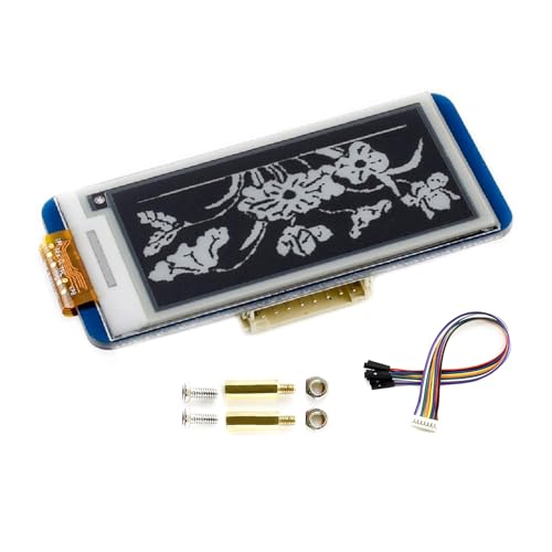 Kingke 2 13" E Paper Reader Bildschirm 250x122 Pixel Farbe 3 3V / 5V Display HAT Für RPi 4B 3B+ 3B 2B SPI Schnittstellen 2 13 Zoll Display von Kingke