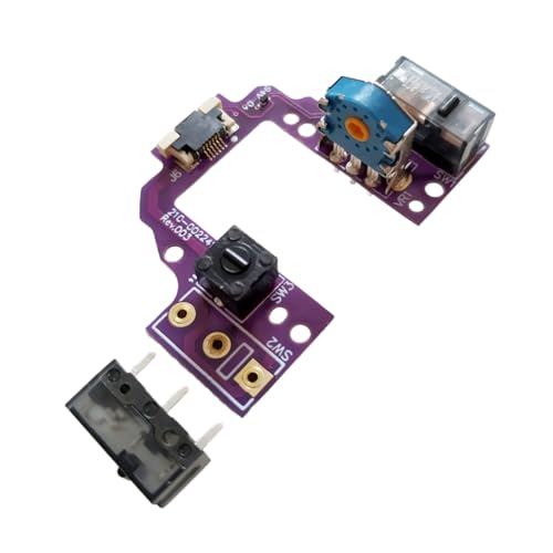 Kingke Hot-Swap-Motherboard-Tastenplatine mit Schaltern, Gold-Encoder für GProX Superlight von Kingke