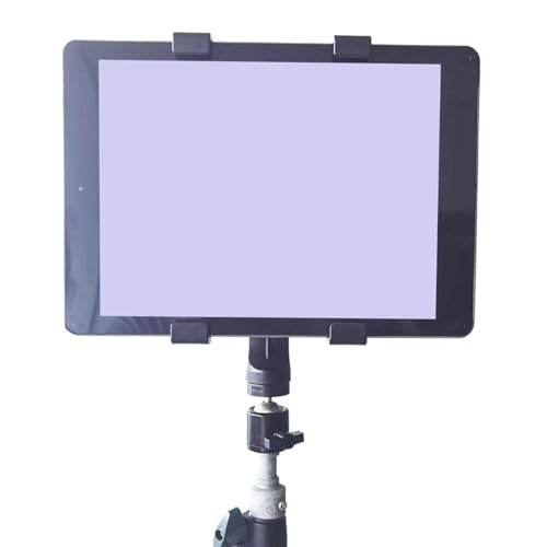 Kingke Tablet Ständer Stativhalterung Mit 1/4-Zoll Gewindeadapter Für 7-13-Zoll Tablets Kunststoff Tablet Halterung von Kingke