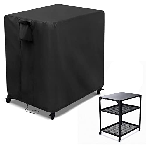 Kingling Outdoor-Pizzaofen-Tischabdeckung für mittelgroßen Ooni-Tisch, wasserdichte Outdoor-Grill-Vorbereitungstischabdeckung, Pizzaofen-Standabdeckung, 81,3 cm L x 61 cm B x 89,9 cm H Kingling Outdoor-Pizzaofen-Tischabdeckung für mittelgroßen Ooni-Tisch, wasserdichte Outdoor-Grill-Vorbereitungstischabdeckung, Pizzaofen-Standabdeckung, 81,3 cm L x 61 cm B x 89,9 cm H von Kingling
