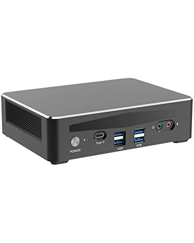 12th Gen 4K Mini Gaming PC Windows 11 Pro, Intel i5 1240P, 32GB DDR4 2TB Pcle4.0, Supprt 4 Display, 2* HDMI, DP, Type-C Thunderbolt 4.0, 2 Lans 2.5G TPM2.0, Desktop Computer, WiFi6 BT5.2 von KingnovyPC