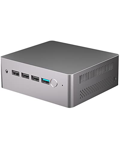 KingnovyPC 12th Generation Quad 4K Mini PC Windows 11 Alder Lake N100, 16GB LPDDR5 4800Hz, up to 3.4GHz, WiFi6, Dual HDMI DP 4X USB Desktop Computer Office Home von KingnovyPC