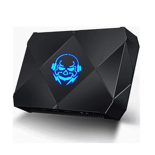 Mini-Gaming-PC Intel Octa Core I9 11900H Windows 11, Mini-Desktop-Computer, 16GB DDR4 2TB NVMe 2TB HDD Typ-C/HDMI/DP 4K-HD-Ausgang, 7*USB-Anschluss von KingnovyPC