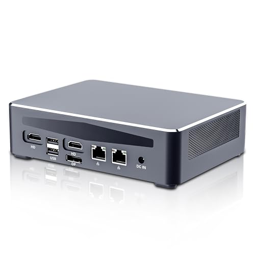 Mini PC Windows 11 Pro, Intel Core i7-12700H (14C/20T) bis zu 4.7GHz, Mini Computer 64GB DDR4 RAM 1TB SSD, Micro PC 4K@60Hz Quad Display, Mini Gaming Computer WiFi6 BT5.2 45W HTPC von KingnovyPC