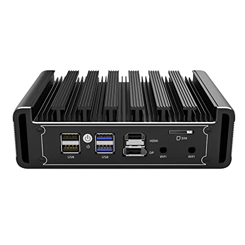 Upgrade Firewall-Appliance, Mini-PC, Intel Core-i5 1135G7 Quad Core -bis zu 4,2GHz, 4xIntel I226 2.5G Ethernet VPN Router PC AES-NI HDMI, 16GB RAM 512GB NVMe SSD von KingnovyPC