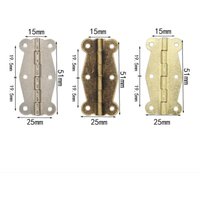 Scharnier Schmetterling Form 10 Stück Klapptisch 180 Grad Tropfen Blatt Für Geschenkbox Gold Nickel Antik Kupfer 2551mm von Kingnuo