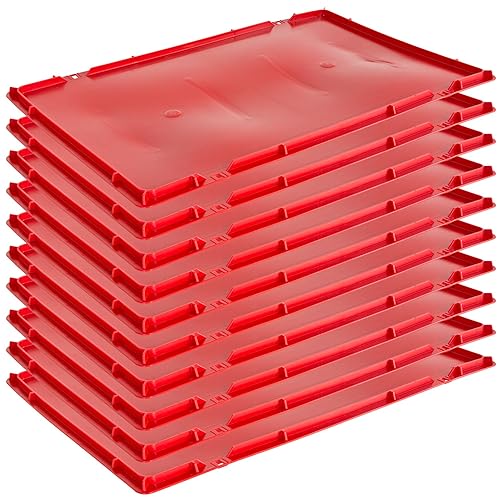 Deckel Eurobox 1-30 x Deckel Fleischerkiste 40 x 60 cm Deckel Fleischkiste Deckel Metzgerkiste Deckel Stapelkiste Eurokasten 40 x 60 cm Rot Auswahl Kingpower, Anzahl:10 Deckel Eurobox 1-30 x Deckel Fleischerkiste 40 x 60 cm Deckel Fleischkiste Deckel Metzgerkiste Deckel Stapelkiste Eurokasten 40 x 60 cm Rot Auswahl Kingpower, Anzahl:10 von Kingpower