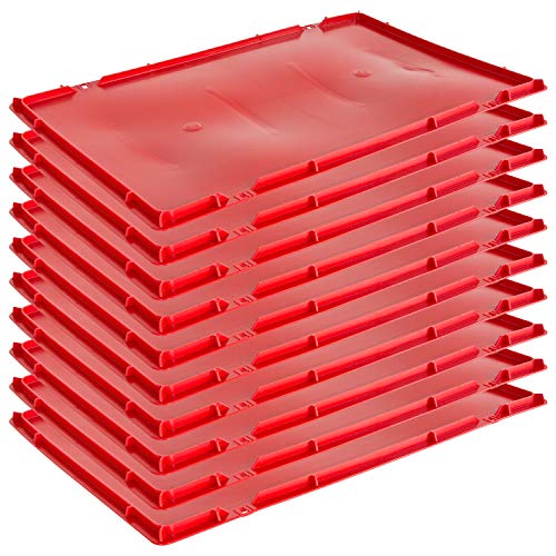 10x Deckel Eurobox 40 x 60 cm Deckel Fleischerkiste 40 x 60 cm Deckel Fleischkiste Deckel Metzgerkiste Deckel Stapelkiste Eurokasten 40 x 60 cm Rot Kingpower 10x Deckel Eurobox 40 x 60 cm Deckel Fleischerkiste 40 x 60 cm Deckel Fleischkiste Deckel Metzgerkiste Deckel Stapelkiste Eurokasten 40 x 60 cm Rot Kingpower von Kingpower