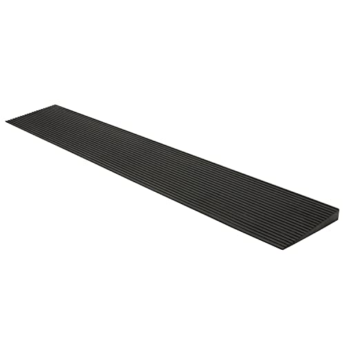 Rampe aus Gummi Auffahrrampe Bordsteinrampe Rollstuhlrampe Auffahrkeil Türschwellenrampe Schwellenrampe Auffahrhilfe (in) Verschiedene Höhenunterschiede 8-45 mm Kingpower, Größe:20 x 150 x 900 mm von Kingpower